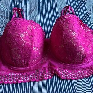 Cacique lightly lined multi way strapless bra